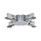 PAULMANN - URail System Light&Easy X-Verbinder 125mm max. 1000W Chrom matt 230V Metall