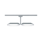 PAULMANN - URail Systems Spot Dipper 2x8W Chrom matt/weiss 230V Met/Kst dimmbar