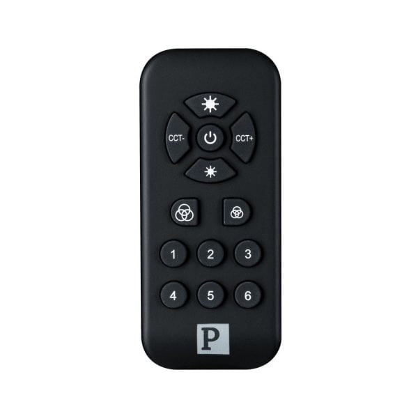 PAULMANN - SmartHome BLE Boss Fernbedienung 2xAAA Schwarz Kunststoff