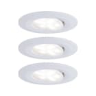 PAULMANN - EBL Set Calla BBC/IP65 rund schwenkbar LED 3x680lm 4000K 6W 230V weiss matt