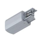 PAULMANN - ProRail3 End Feed links Silber 230V Metall/Kunststoff 3-Phasen