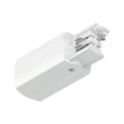 PAULMANN - ProRail3 End Feed links Weiß 230V Metall/Kunststoff 3-Phasen