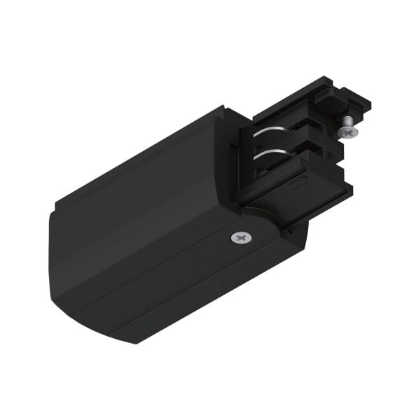 PAULMANN - ProRail3 End Feed links Schwarz 230V Metall/Kunststoff 3-Phasen