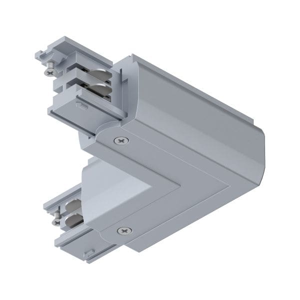 PAULMANN - ProRail3 L-Verbinder Erde innen Silber 230V Metall/Kunststoff 3-Phasen