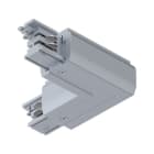 PAULMANN - ProRail3 L-Verbinder Erde innen Silber 230V Metall/Kunststoff 3-Phasen