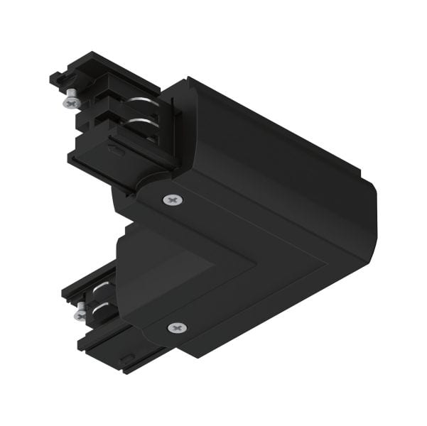 PAULMANN - ProRail3 L-Verbinder Erde innen Schwarz 230V Metall/Kunststoff 3-Phasen