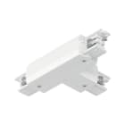 PAULMANN - ProRail3 T-Verbinder Erde links Weiß 230V Metall/Kunststoff 3-Phasen