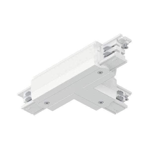 PAULMANN - ProRail3 T-Verbinder Erde rechts Weiß 230V Metall/Kunststoff 3-Phasen