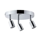 PAULMANN - Spotlight Carolina IP44 max3x10W GU10 Chrom 230V Metall