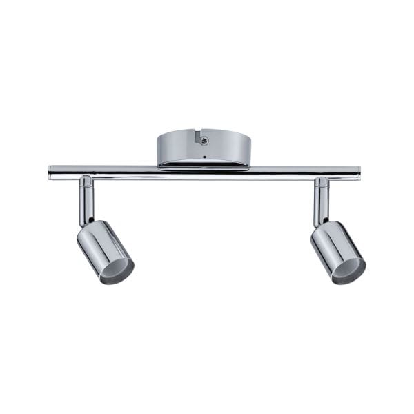 PAULMANN - Spotlight Carolina IP44 max2x10W GU10 Chrom 230V Metall