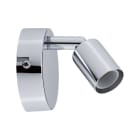 PAULMANN - Spotlight Carolina IP44 max1x10W GU10 Chrom 230V Metall
