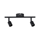 PAULMANN - Spotlight Carolina max 2x10W GU10 schwarz matt 230V Metall
