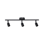 PAULMANN - Spotlight Carolina max 3x10W GU10 schwarz matt 230V Metall