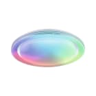 PAULMANN - WallCeiling Rainbow Dynamic RGB TunW LED 38,5W 485mm weiss/Chrom 230V Kst/Met