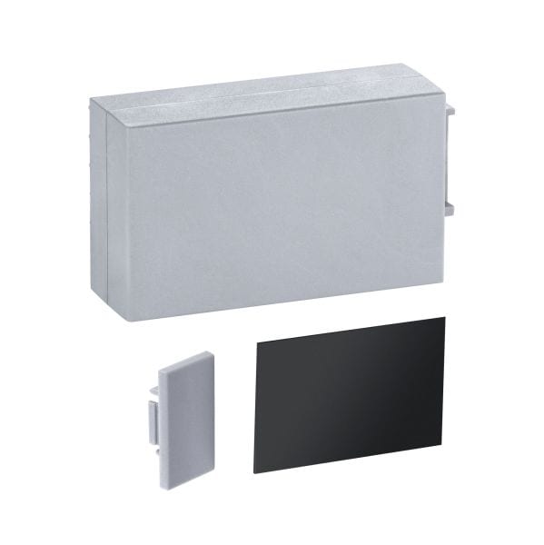 PAULMANN - LumiTiles Top Profil 4,5cm Stecker Abdeckung links/rechts Kst Telegrau