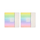 PAULMANN - LumiTiles Basic Set Square 10x10cm 2x0,75W RGBW weiss Kst/Alu