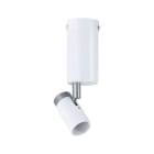 PAULMANN - Runa Deckenleuchte max 1x20W GU10 Weiss/Grau 230V Metall