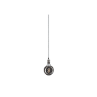 PAULMANN - Neordic Eldar Pendelleuchte inkl Stecker max 1x20W E27 Grau/Nickel geb 230V Metal
