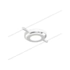 PAULMANN - Corduo Wire System Spot RoundMac 4,5W weiss matt/Chrom 12V DC Kst 3000K