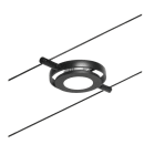 PAULMANN - Corduo Wire System Spot RoundMac 4,5W Shw matt/Chrom 12V DC Kst 3000K