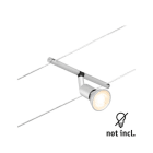 PAULMANN - Wire Spot Salt max1x10W GU5,3 Chrom matt/Chrom 12V DC 60VA Kunststoff/Metall