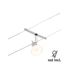 PAULMANN - Wire Spot Sheela max1x10W GU5,3 Chrom matt/Chrom 12V DC 60VA Kunststoff/Metall
