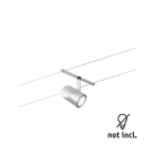 PAULMANN - Wire Systems DC Spot Cup max10W Chrom matt/Chrom GU5,3 12V DC Kst/Met
