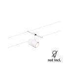 PAULMANN - Wire Systems DC Spot Cup max10W weiss matt/Chrom GU5,3 12V DC Kst/Met