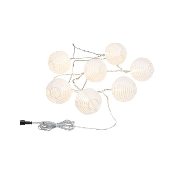 PAULMANN - Outd L+L lampion chain IP44 7x1lm
