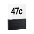 PAULMANN - Outdoor Solar Hausnummer Neda IP44 3000K PIR Anthrazit