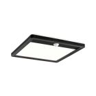 PAULMANN - Outdoor 230V Lamina Panel eckig PIR schwarz IP44 14,5W 3000K