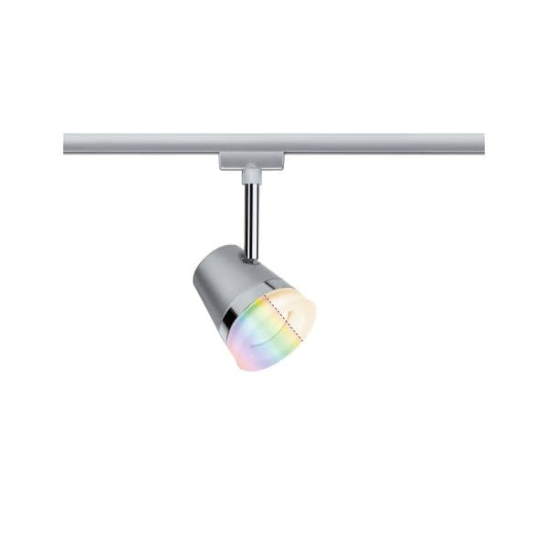 PAULMANN - URail ZB Spot Cone RGBW 1x5,5W Chrom matt GU10 230V Metall/Kunststoff