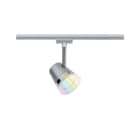 PAULMANN - URail ZB Spot Cone RGBW 1x5,5W Chrom matt GU10 230V Metall/Kunststoff
