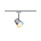 PAULMANN - URail Spot Cone Zigbee TunW 1x5W GU10 Chrom matt/Chrom 230V Metall/Kunststoff