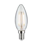 PAULMANN - LED Filament clear candle DC 24V E14 3000K dimm