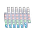 PAULMANN - MaxLED 1000 Stripe 2,5m RGBW IP44 Cover 3000K 28W 230/24V Silber Kst