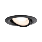PAULMANN - EBL Set Nova Plus IP65 schwb max 1x35W GU10/GU5,3 51mm Schwarz matt/Alu Zink