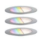 PAULMANN - Outdoor Plug & Shine Floor Set RGBW IP67 ZigBee