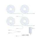 PAULMANN - SimpLED Strip Set 20m tageslichtweiß 48W 230/24V DC Weiß Metall Kst