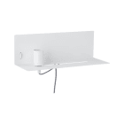 PAULMANN - Devara WL max 1x40W E27 Weiß 230V Metall USBC