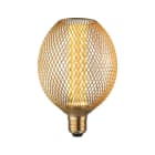 PAULMANN - LED Metallic Glow Globe messing Spiral E27 200lm 4,2W 1800K 230V