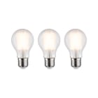 PAULMANN - LED 3er Pack AGL 1055lm 2700K matt E27 230V