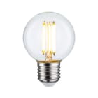 PAULMANN - LED Fil G60 806lm E27 7W klar dim 2700K 230V
