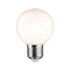 PAULMANN - LED Fil G60 780lm E27 7W opal dim 2700K 230V