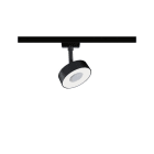 PAULMANN - URail Spot Circle 3Step-Dim 1x5W 4000K Schwarz matt 230V Metall/Kst