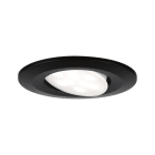 PAULMANN - EBL Set Calla IP65 rund schwenkbar LED 1x680lm 4000K 6W 230V schwarz matt