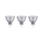 PAULMANN - LED Glasreflektor 3er Pack GU4 345lm 4,2W 2700K 12V