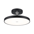 PAULMANN - WD Hildor ZB Deckenl dim LED 30W Sz 400 mm Schwarz 230V Met/Kst