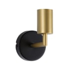 PAULMANN - WD Ravi IP44 Wandl max 1x60W E27 Schwarz Gold 230V Metall