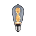 PAULMANN - LED ST64 Inner Glow Helix 90lm E27 smoke 1800K
